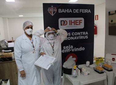 Bahia de Feira tem um caso positivo da Covid-19 entre os jogadores