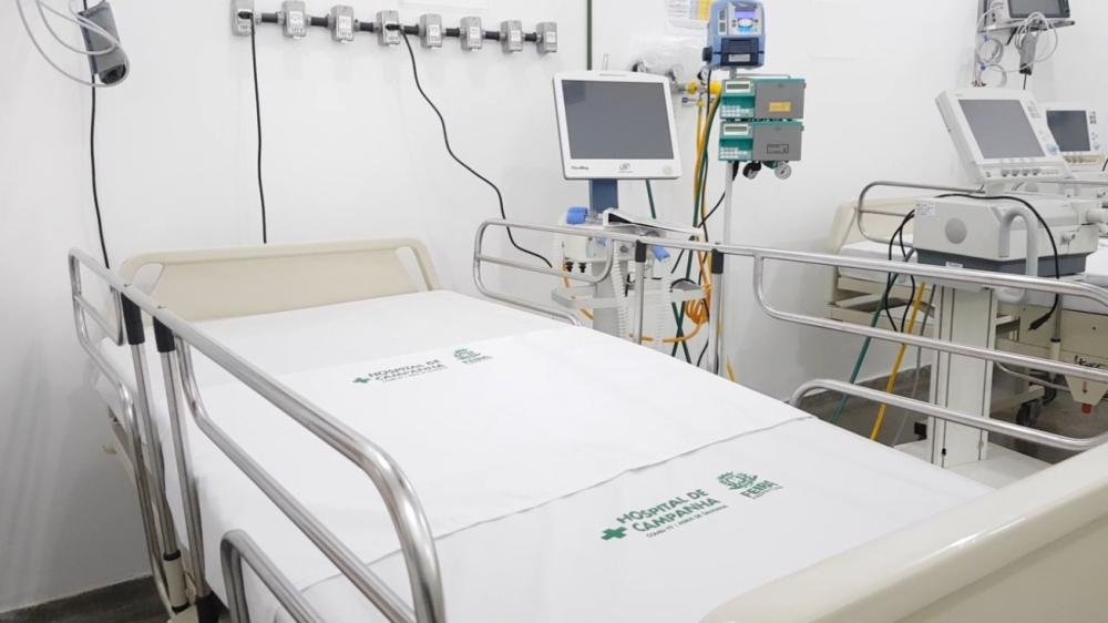 Novos leitos de UTI já estão funcionando no Hospital de Campanha de Feira 