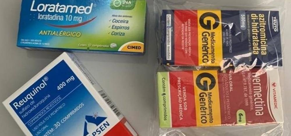 Sem comprovação médica, prefeitura de Itagi distribui 'kit Covid-19' com cloroquina e ivermectina