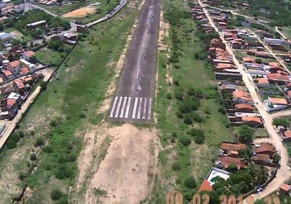 Estado publica aviso de licitação para obras na pista do aeroporto