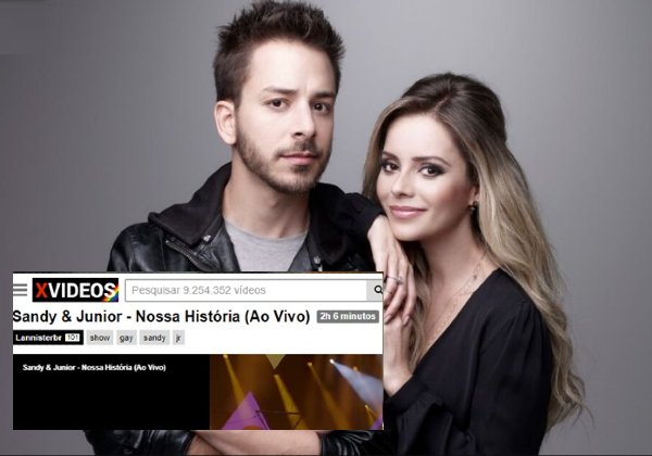 Filme de Sandy & Junior vai parar em site pornô