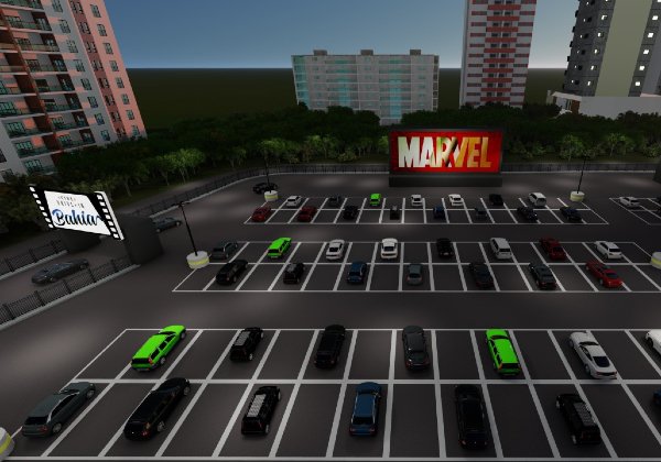 Estacionamento do Shopping da Bahia recebe projeto de cinema drive-in