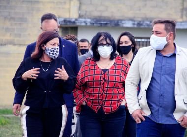 Ministra Damares visita unidade da Fundac em Feira de Santana