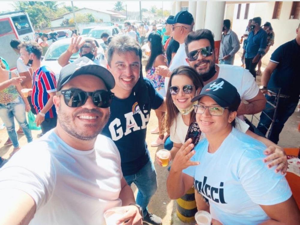 Irresponsabilidade: prefeito de Serrinha ignora recomendações e provoca aglomeração em zona rural