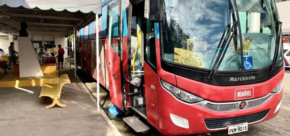 Unidades móveis da Hemoba retomam atendimentos em Salvador e Feira de Santana