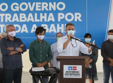 Coribe: Rui Costa entrega nova praça e equipamentos para hospital municipal