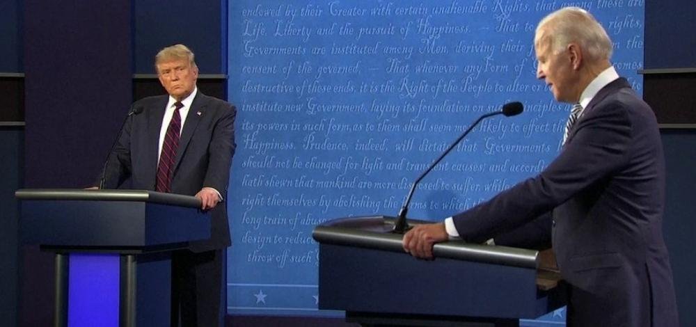 EUA: Trump e Biden trocam farpas em primeiro debate presidencial nas eleições 2020