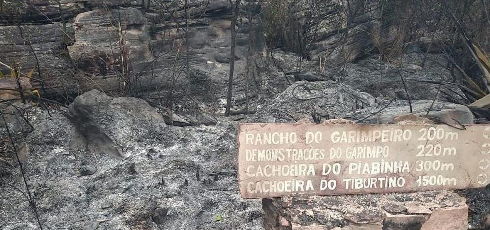 Fogo na Chapada Diamantina destrói parcialmente Projeto Sempre-Viva