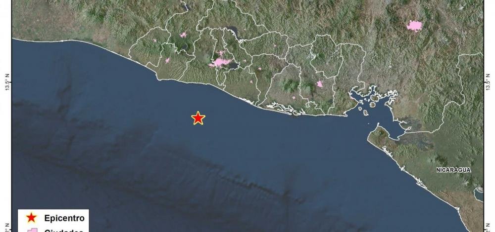 Terremoto com magnitude 6,8 atinge a costa de El Salvador; há alerta de tsunami