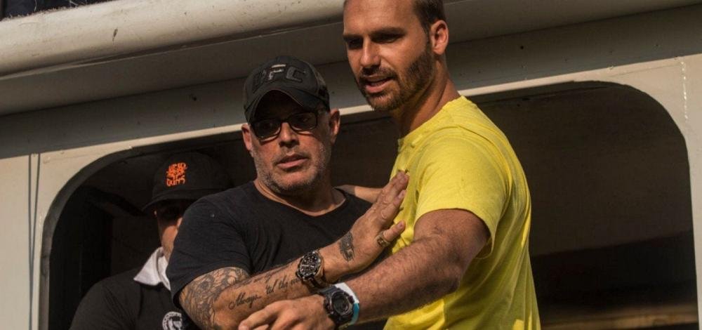 Alexandre Frota quer saída de Eduardo Bolsonaro da presidência do PSL em São Paulo