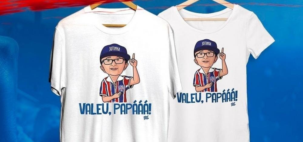 Bahia lança camisa especial e todo dinheiro arrecadado será doado à família do locutor Jotinha