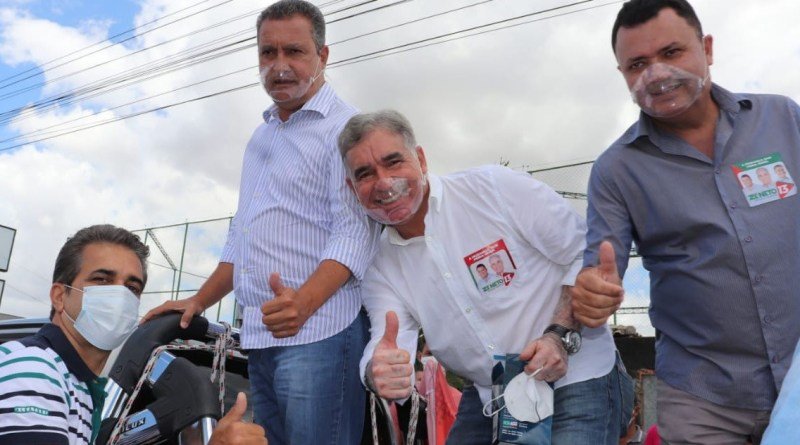 Feira: “Povo abraçou Zé Neto, vamos à vitória”, afirma Robinson, em carreata com Rui