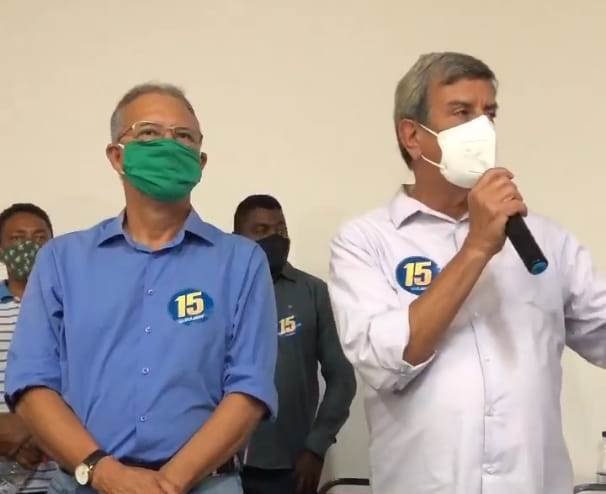 Feira: Carlos Geilson anuncia apoio a Colbert no segundo turno