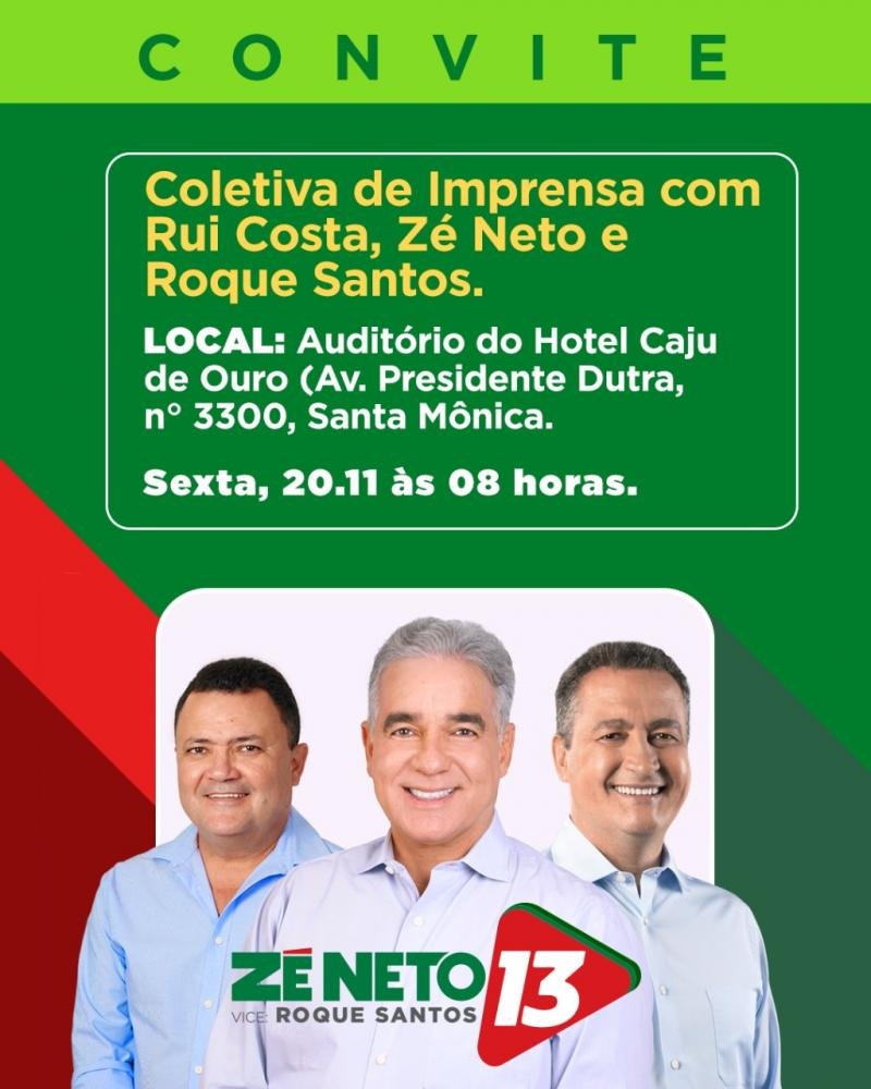 Governador Rui Costa participa de reunião com lideranças políticas em Feira