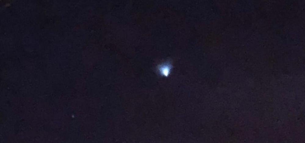 Clarão no céu do Nordeste é de peça de foguete chinês, avalia especialista