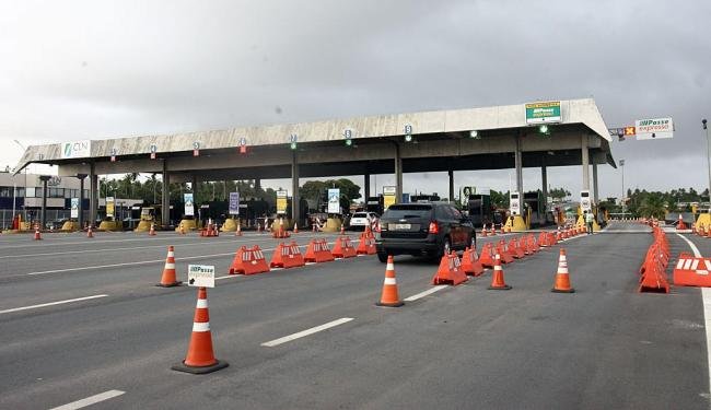 Com acréscimo de R$ 0,30, aumento em tarifas de pedágio da BA-099 começa a valer na terça (5)