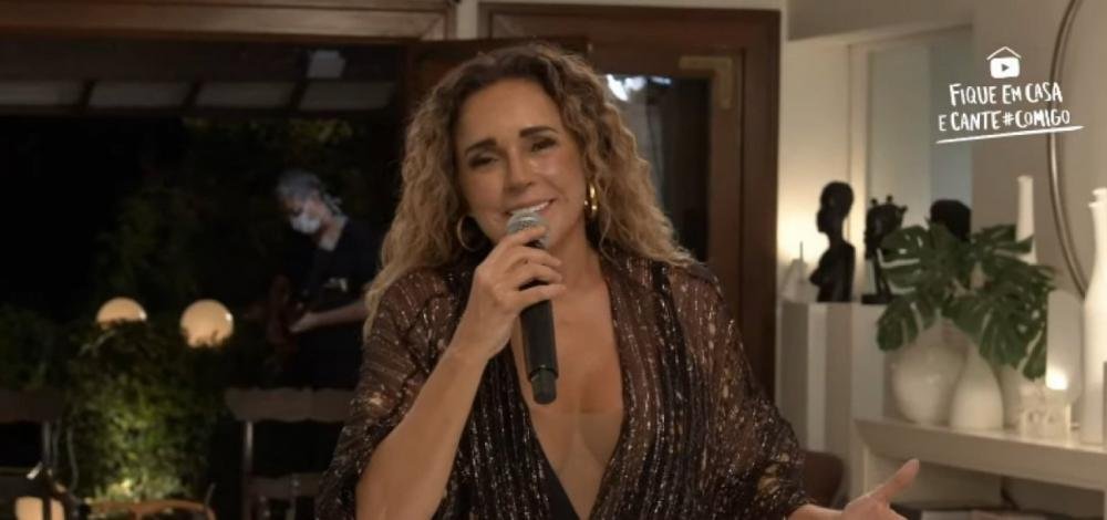 Daniela Mercury fará live de Carnaval