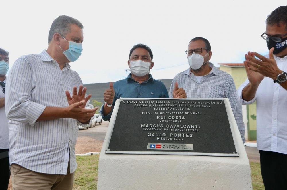 Governo do estado entrega obra de requalificação na rodovia BA-148