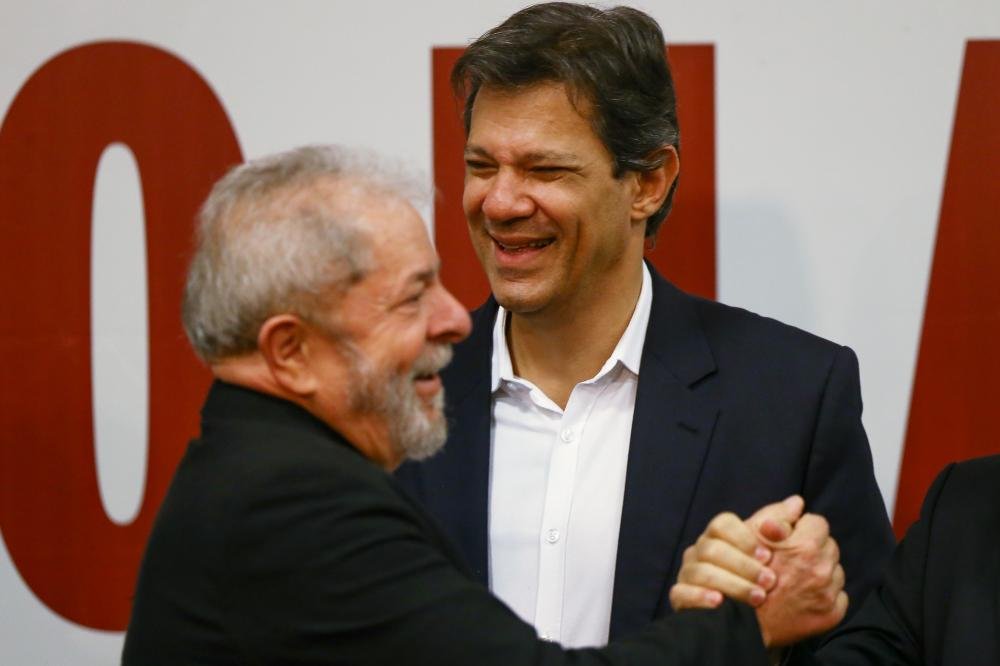Lula defende Haddad candidato caso ele não possa concorrer em 2022