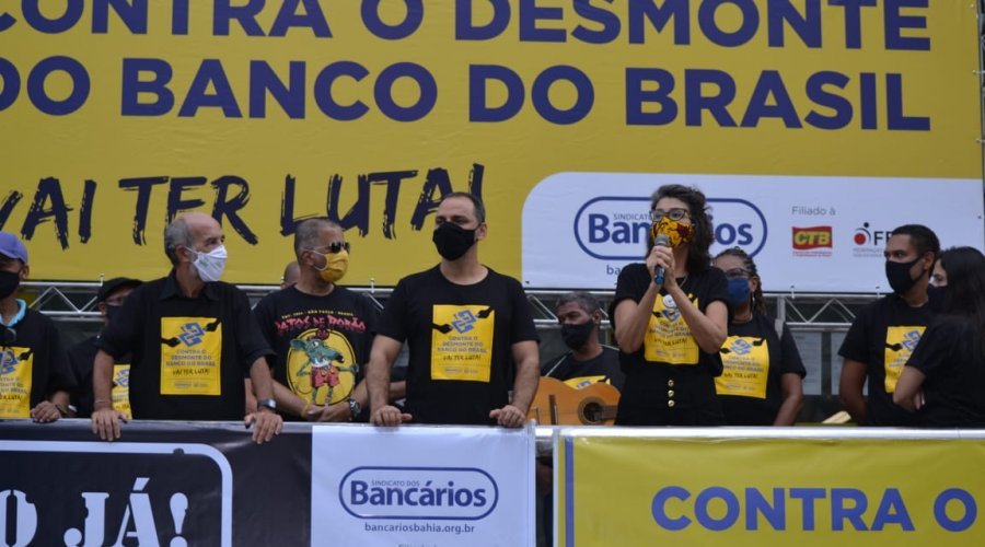  Contra plano de reestruturação do BB, bancários paralisam atividades nesta quarta-feira (10)